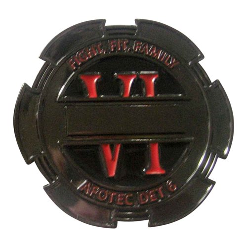 AFOTEC Det 6 Flight Fit Family Challenge Coin - View 2