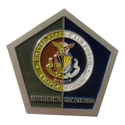 Little Rock AFB Chapels Challenge Coin - View 2