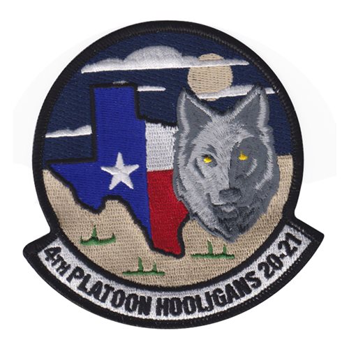 379 ENG CO 4th Platoon  Patch