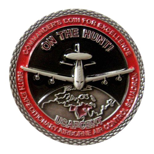 968 EAACS On the Hunt Commander Challenge Coin - View 2