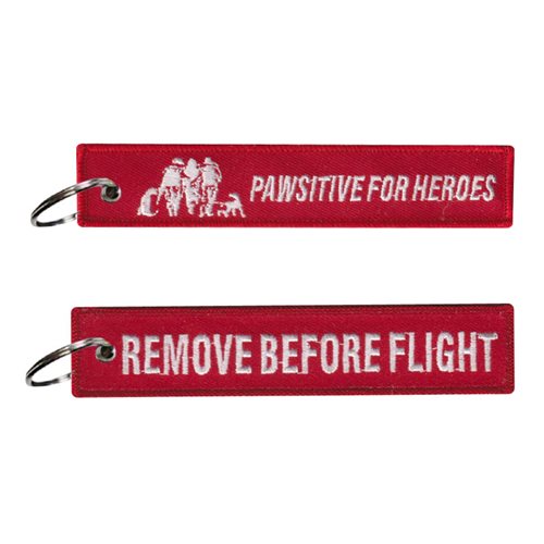 WNYHeroes Pawsitive for Heroes Key Flag