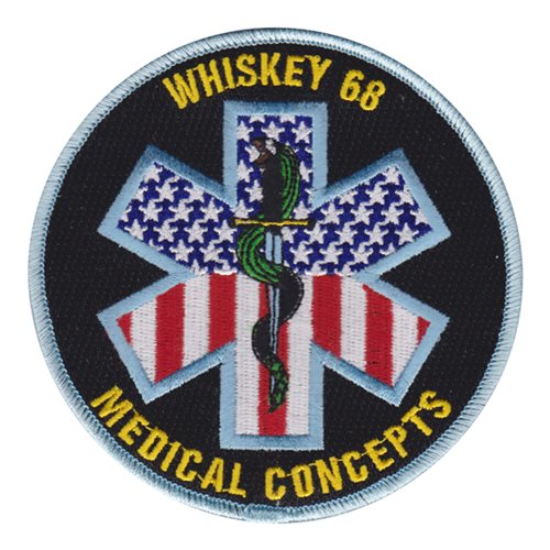 Whiskey 68 Medical Concepts Patch