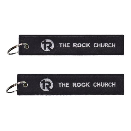 The Rock Church Key Flag