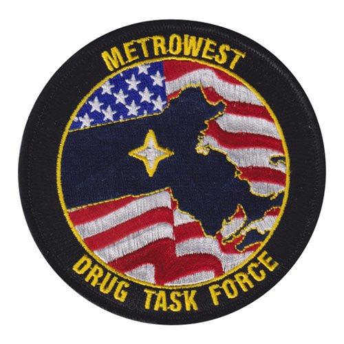 Metro West Drug Task Force Patch