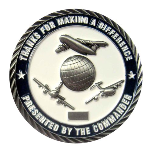 60 AES Commander Challenge Coin - View 2