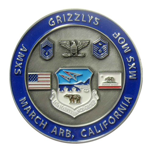 163 MXG Commander Challenge Coin - View 2