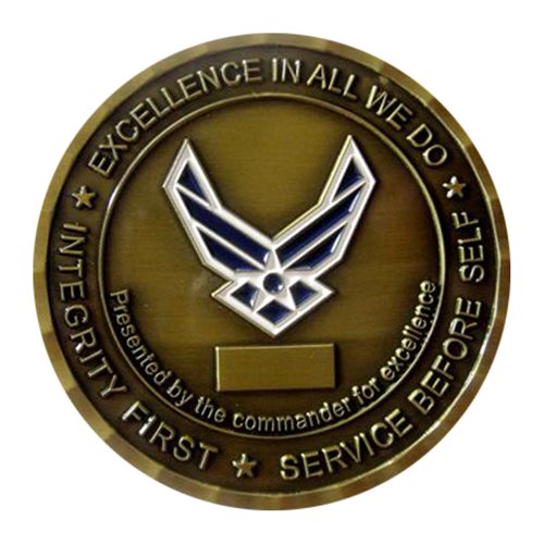 792 ISS Commander Challenge Coin