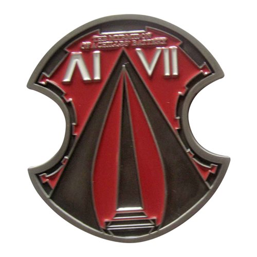 A 1-7 ADA Command Team Challenge Coin