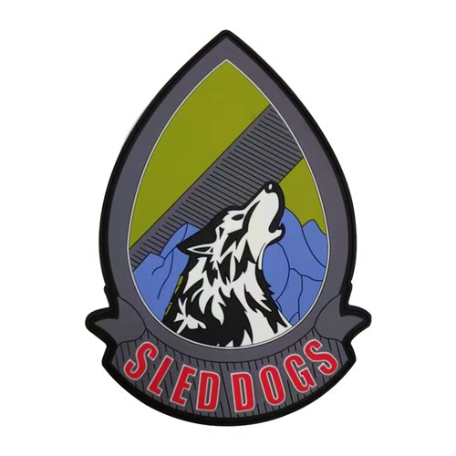 552 OSS Sled Dogs PVC Patch