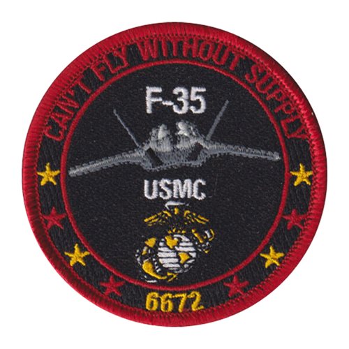 MALS-13 Can't Fly Without Supply F-35 Patch