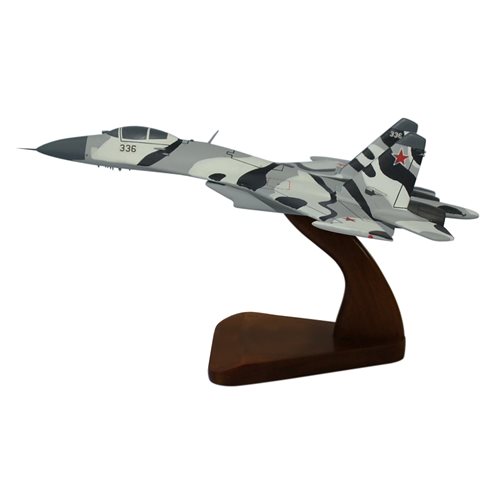Design Your Own Su-27 Flanker Custom Airplane Model - View 2