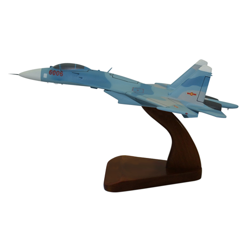 Design Your Own Su-27 Flanker Custom Airplane Model - View 3