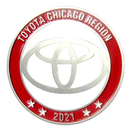 Toyota Chicago Region 2021 Challenge Coin