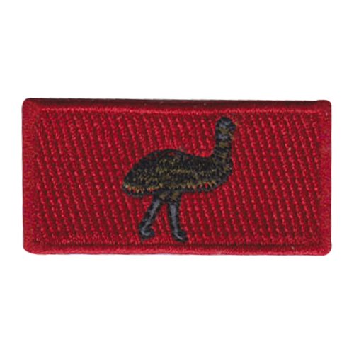 68 AS Emu Bird Pencil Patch
