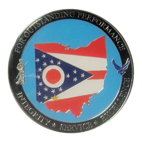 178 WG Ohio Air National Guard Challenge Coin - View 2