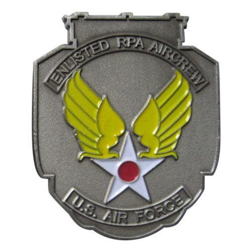 1 UOX1 Custom Air Force Challenge Coin - View 2