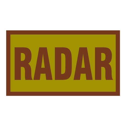 RADAR Duty Identifier Tab  Patch