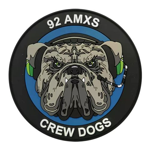 92 AMXS Crew Dogs PVC Patch