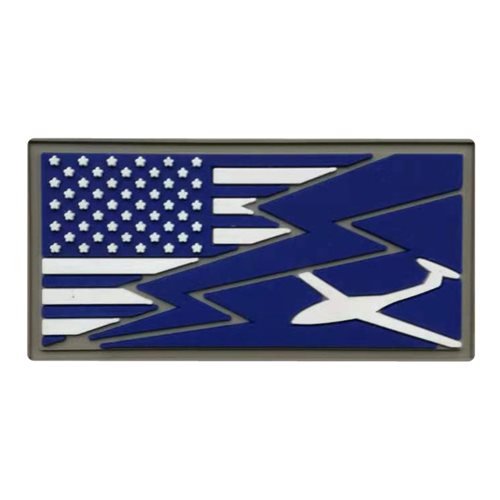 94 FTS U.S. Flag PVC Pencil Patch