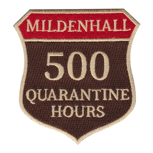 343 RS 500 Hours Quarantine Patch
