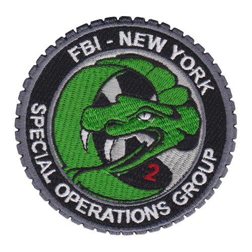 FBI New York Special Operations Group Viper Patch