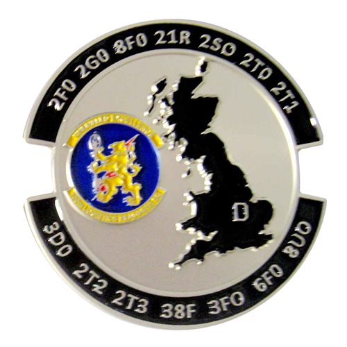 100 LRS Commander Challenge Coin - View 2