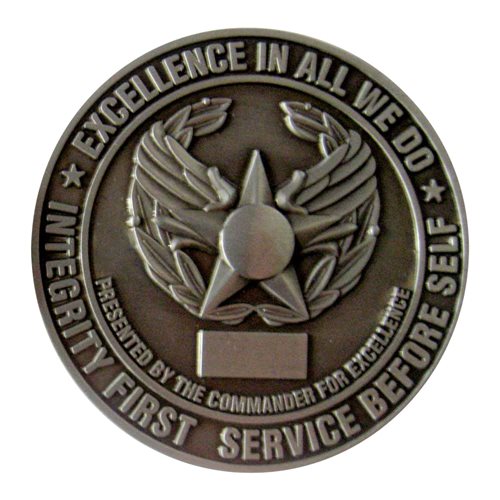 362 RCS Commander Challenge Coin - View 2