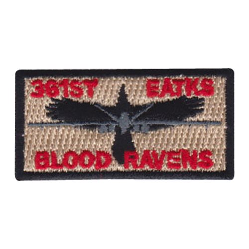 361 EATKS Blood Ravens Pencil Patch