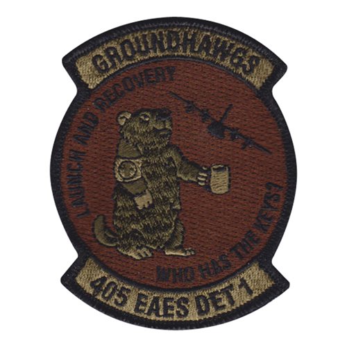 405 EAES Det 1 Groundhawgs OCP Patch