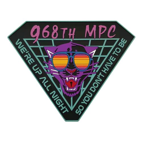 968 EAACS MPC Purple Panther PVC Patch