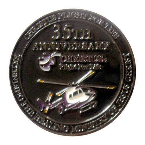 CHRISTUS Flight For life Challenge Coin - View 2