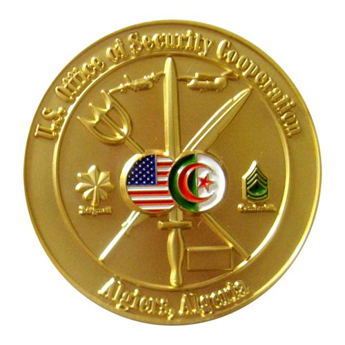 US OSC Algeria Challenge Coin