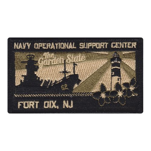 NOSC Fort Dix The Garden State NWU Type III Patch 