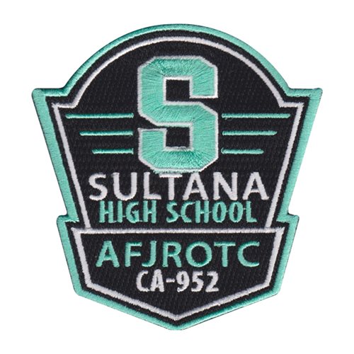 AFJROTC Sultana HS Green Patch