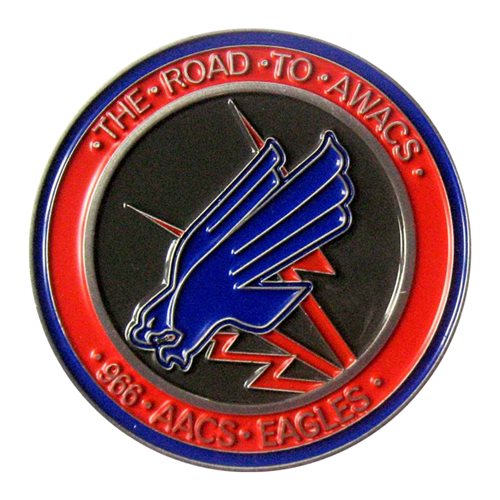 966 AACS Eagles Challenge Coin - View 2