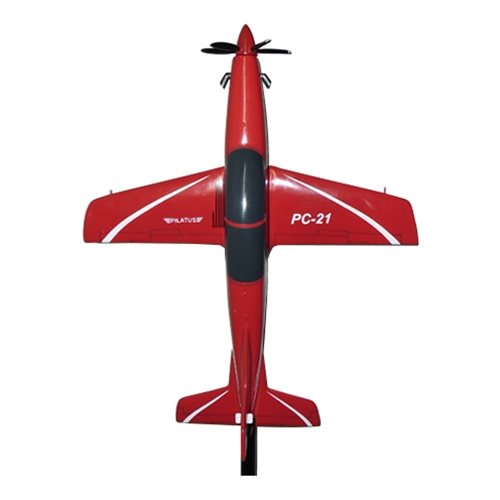 Pilatus Swiss Air Force PC-21 Custom Airplane Model Briefing Sticks - View 5