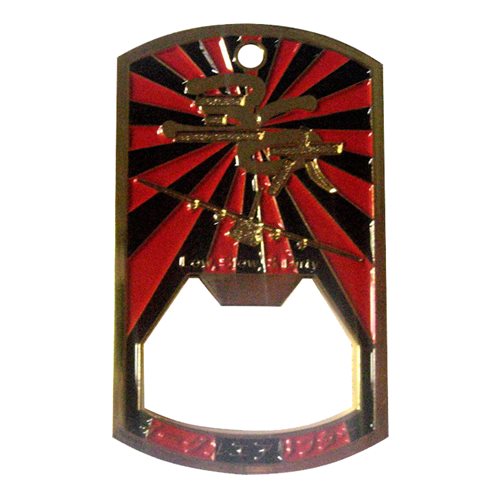 36 AS Bottle Opener Challenge Coin - View 2