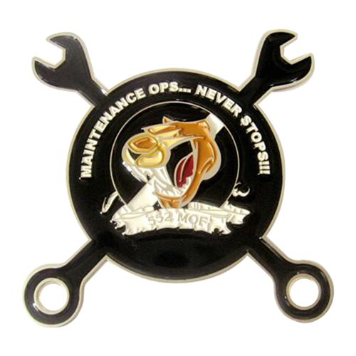 552 MOF Commander Challenge Coin  - View 2