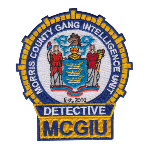 Morris County Gang Intelligence Unit Patch 