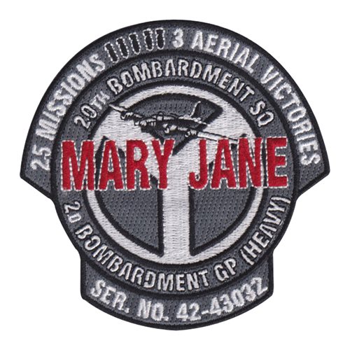 20 BS B-17F Mary Jane Patch