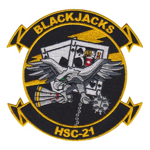 HSC-21 Blackjacks Chest Patch