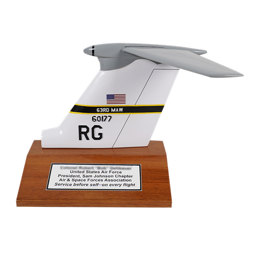 C-141 Starlifter Desktop Tail Flash - View 3