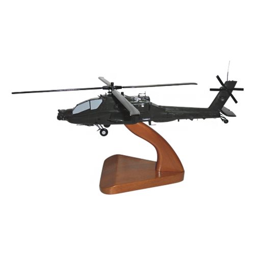  AH-64 Apache Helicopter Model  - View 2
