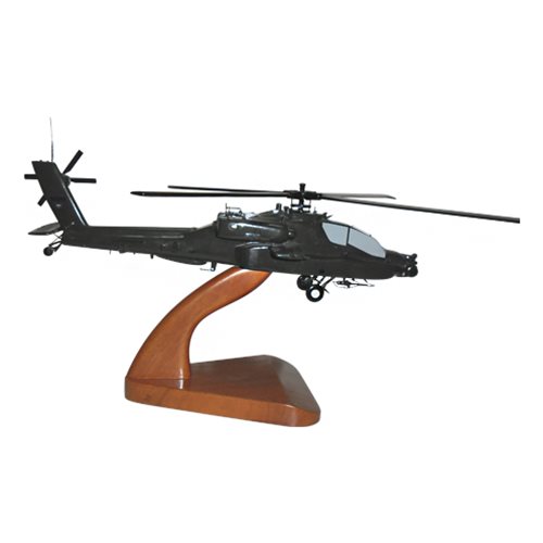  AH-64 Apache Helicopter Model  - View 4