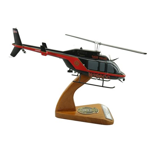 Bell 206 Jet Ranger Custom Helicopter Model - View 5