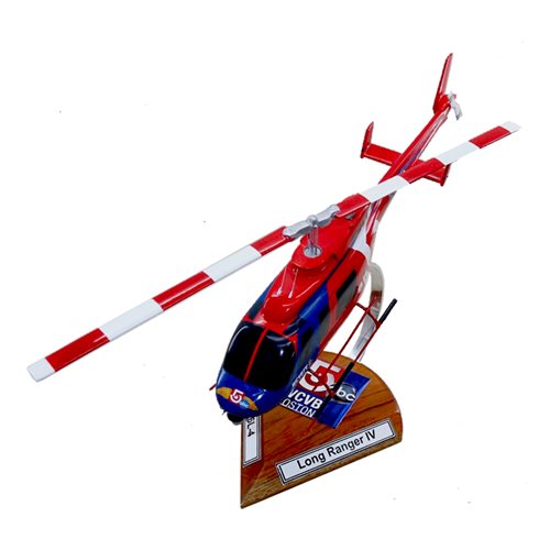 Bell 206 Jet Ranger Custom Helicopter Model - View 10