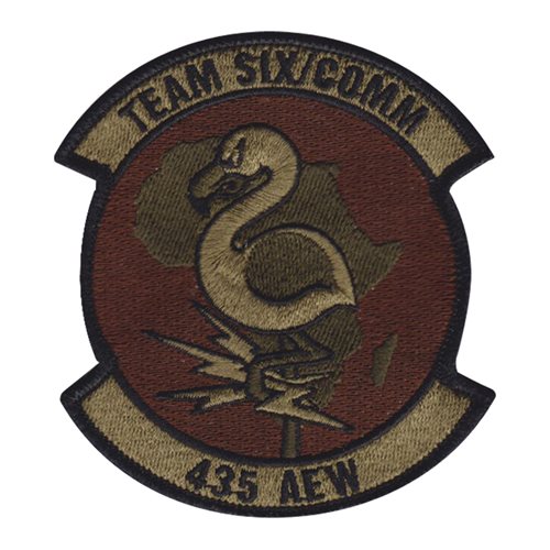 435 AEW Team Six Comm OCP Patch