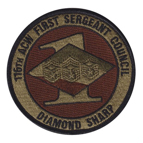 116 ACW First Sergeant Council OCP Patch