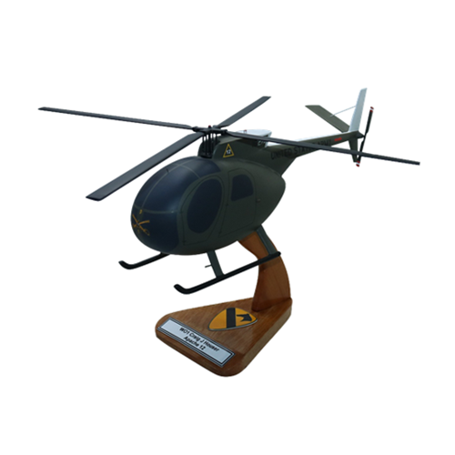 Hughes OH-6 Cayuse Helicopter Model 