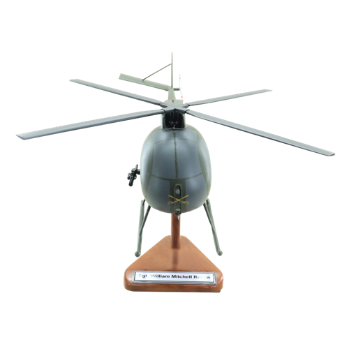 Hughes OH-6 Cayuse Helicopter Model  - View 3